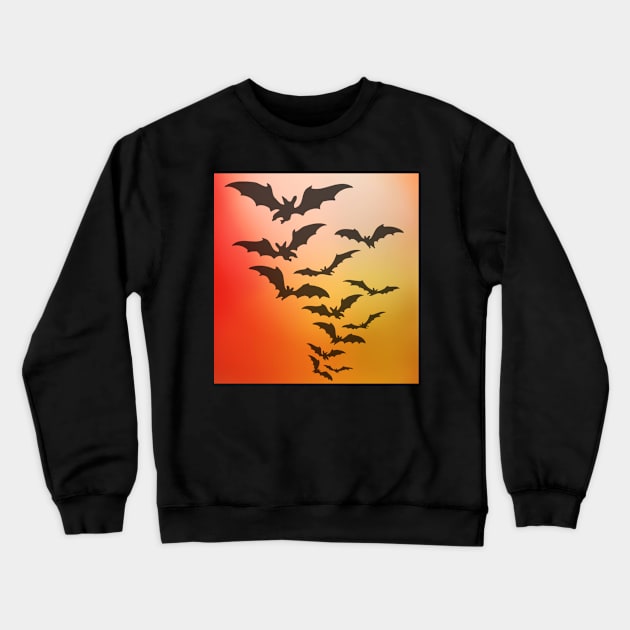 Bats Crewneck Sweatshirt by YellowLion